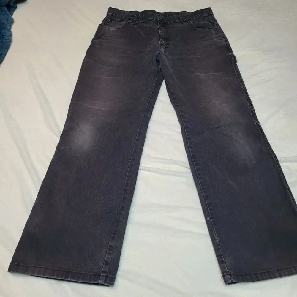 Dickies Men’s Faded Black Utility Work Pants – 34x30